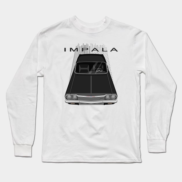 Chevrolet Impala SS 1964 - black Long Sleeve T-Shirt by V8social